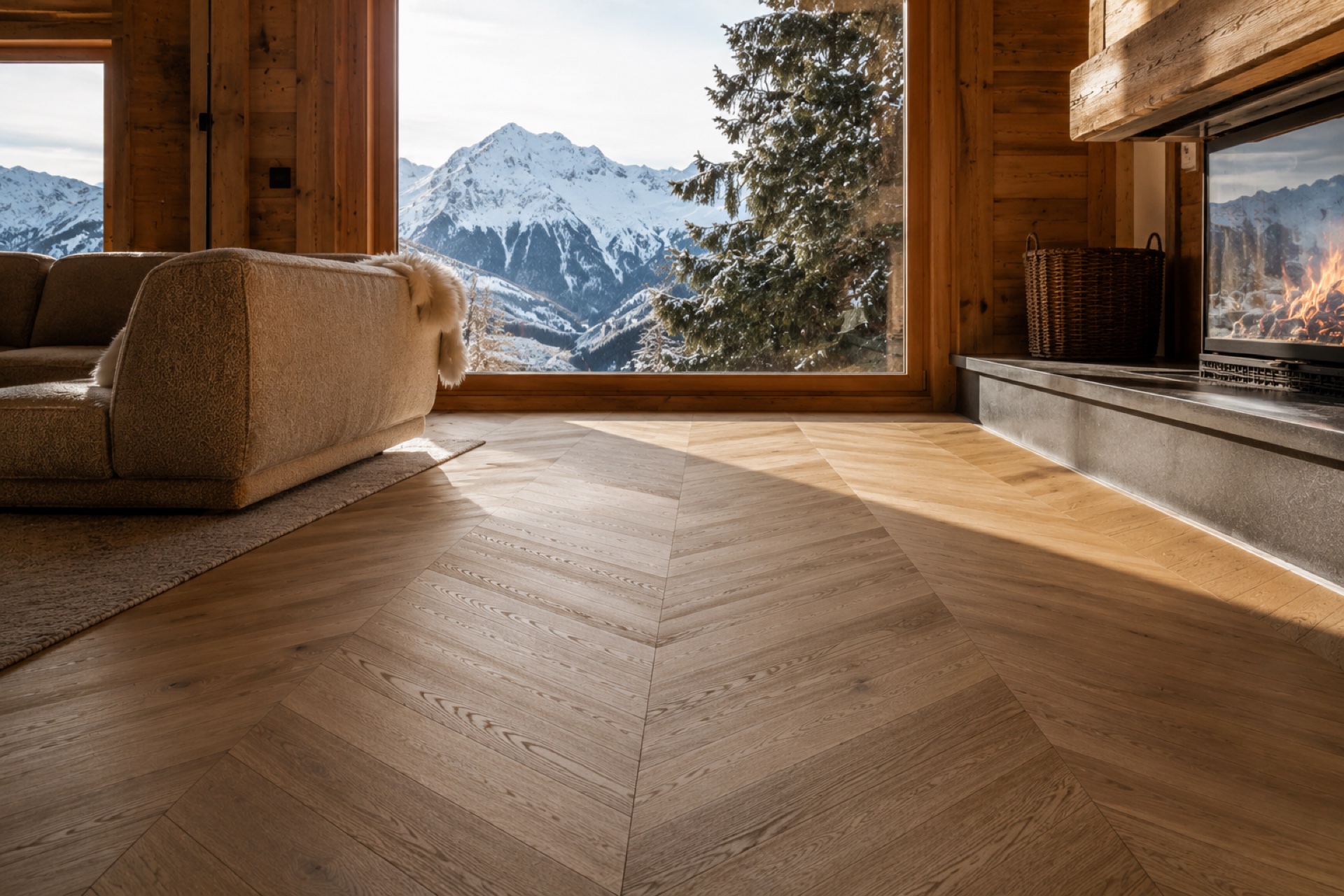 Parquet chevron